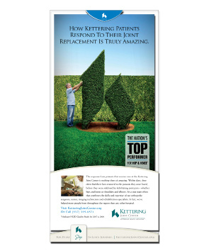 Print Design — Breast Cancer Testimonial Ad