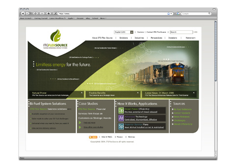 Web Design — ITG FlexSource Website
