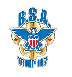 Logo Design — B.S.A. Troop 107